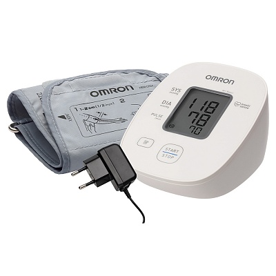 Тонометр OMRON M1 Basic с адаптером и веерообразной манжетой Тонометр OMRON M1 Basic с адаптером и веерообразной манжетой