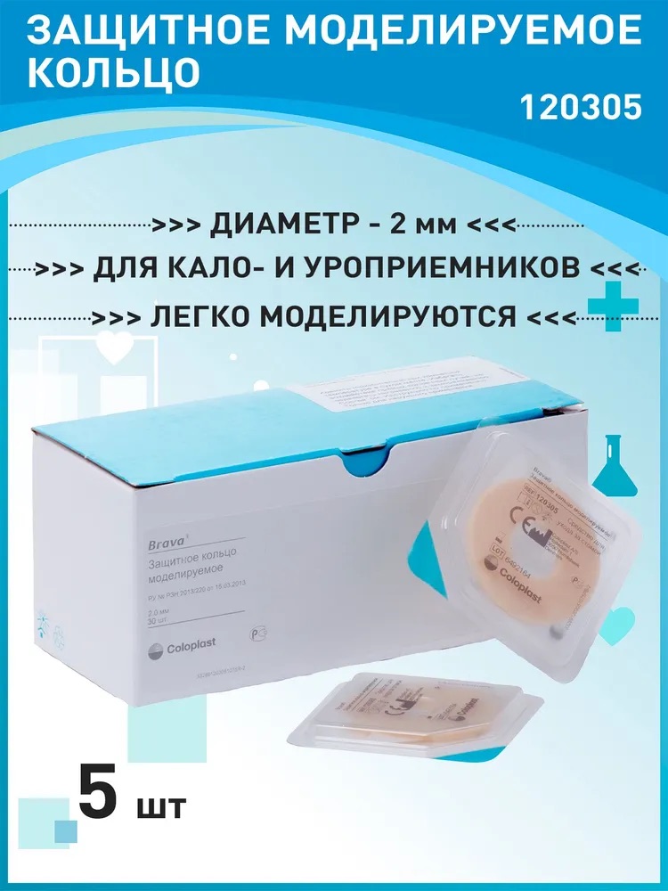 Защитное кольцо моделируемое Brava 2.0мм Защитное кольцо моделируемое Brava 2.0мм